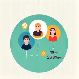 Grafico che mostra l'engagement della comunità e i modelli di consumo dei contenuti wellness