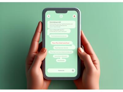Interfaccia di un chatbot amichevole che offre supporto psicologico