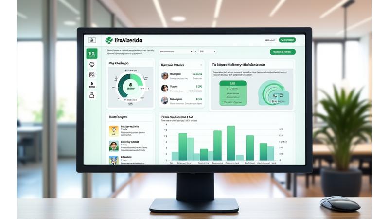 Screenshot dettagliato del portale VitaAzienda